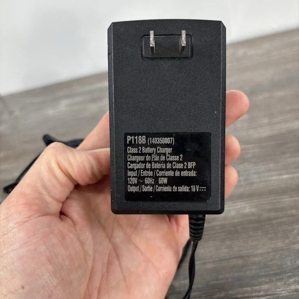 Ryobi P118B 18V ONE+ Battery Charger